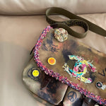 2014 Graffiti On The Pavement Satchel Bag